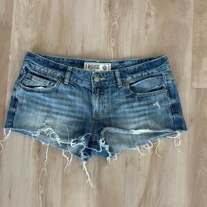 PINK Vintage Blue Denim Shorts